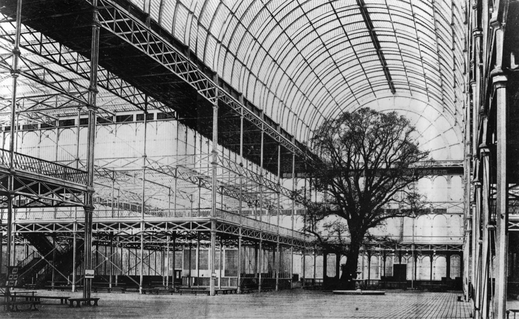 Construcción. Crystal Palace por Joseph Paxton.