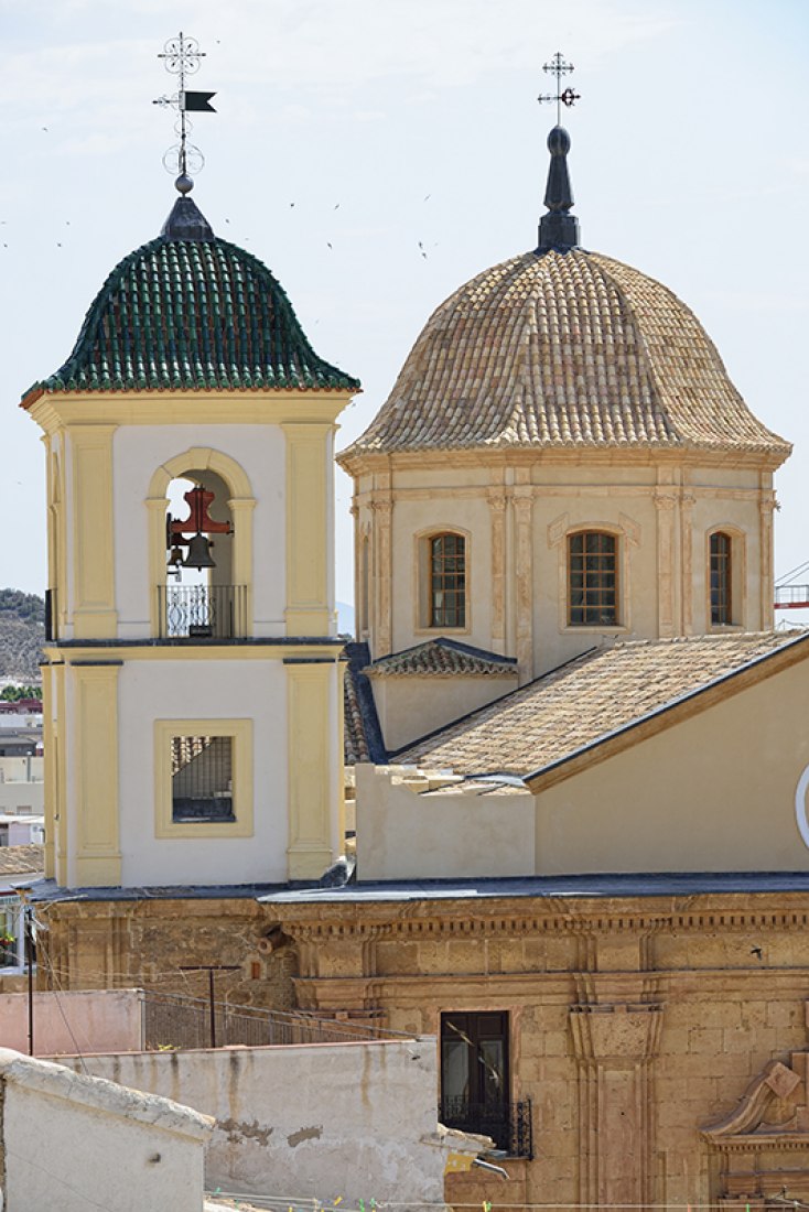 Reconstruction of the Church of Santiago, Lorca, Murcia, by Juan de Dios de la Hoz. Image courtesy of Rafael Manzano Award