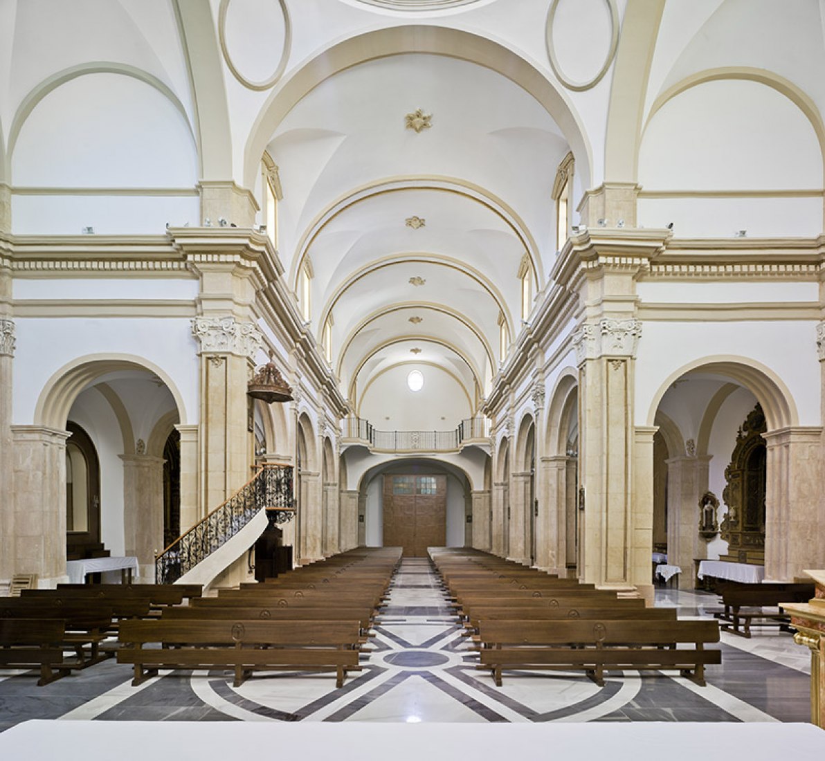 Reconstruction of the Church of Santiago, Lorca, Murcia, by Juan de Dios de la Hoz. Image courtesy of Rafael Manzano Award