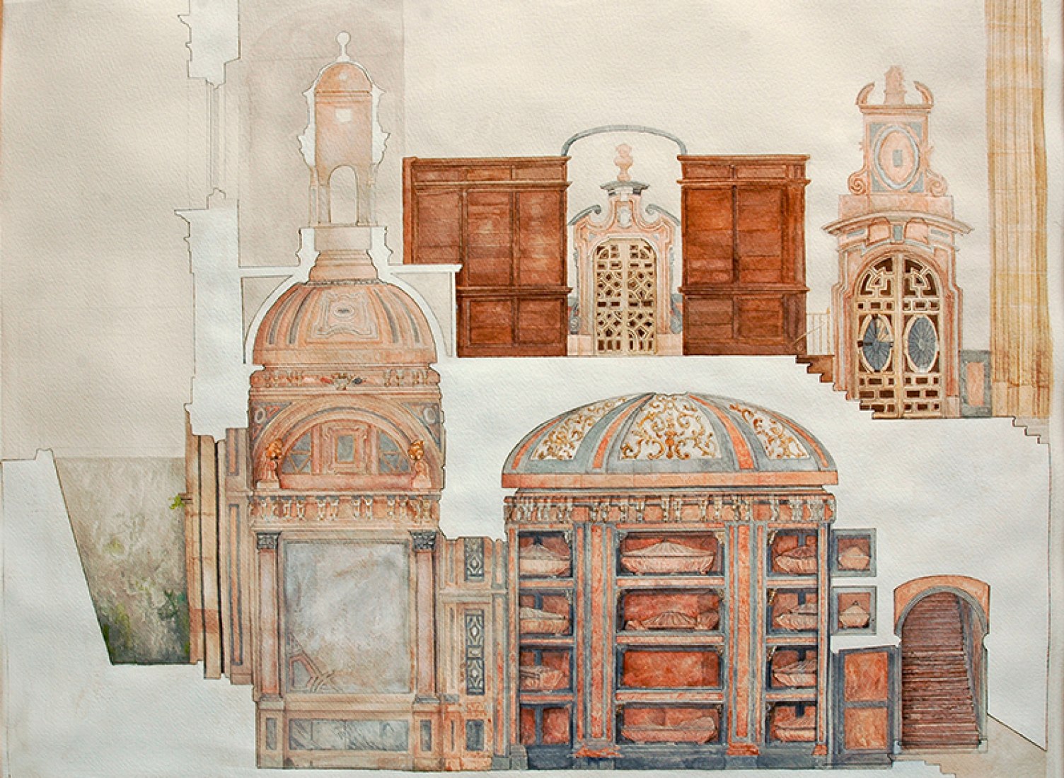 Renovation of the Church of San Francisco in Guadalajara, by Juan de Dios de la Hoz. Image courtesy of Rafael Manzano Award