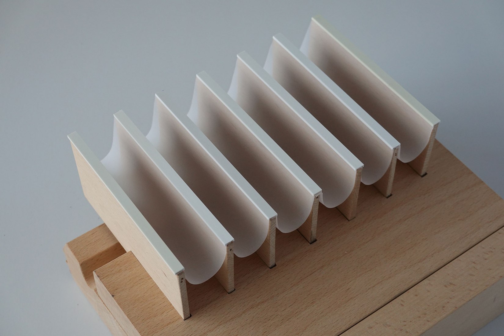 Maqueta. Un "velo" para proteger el pórtico de la Catedral de León por Julio César Moreno.