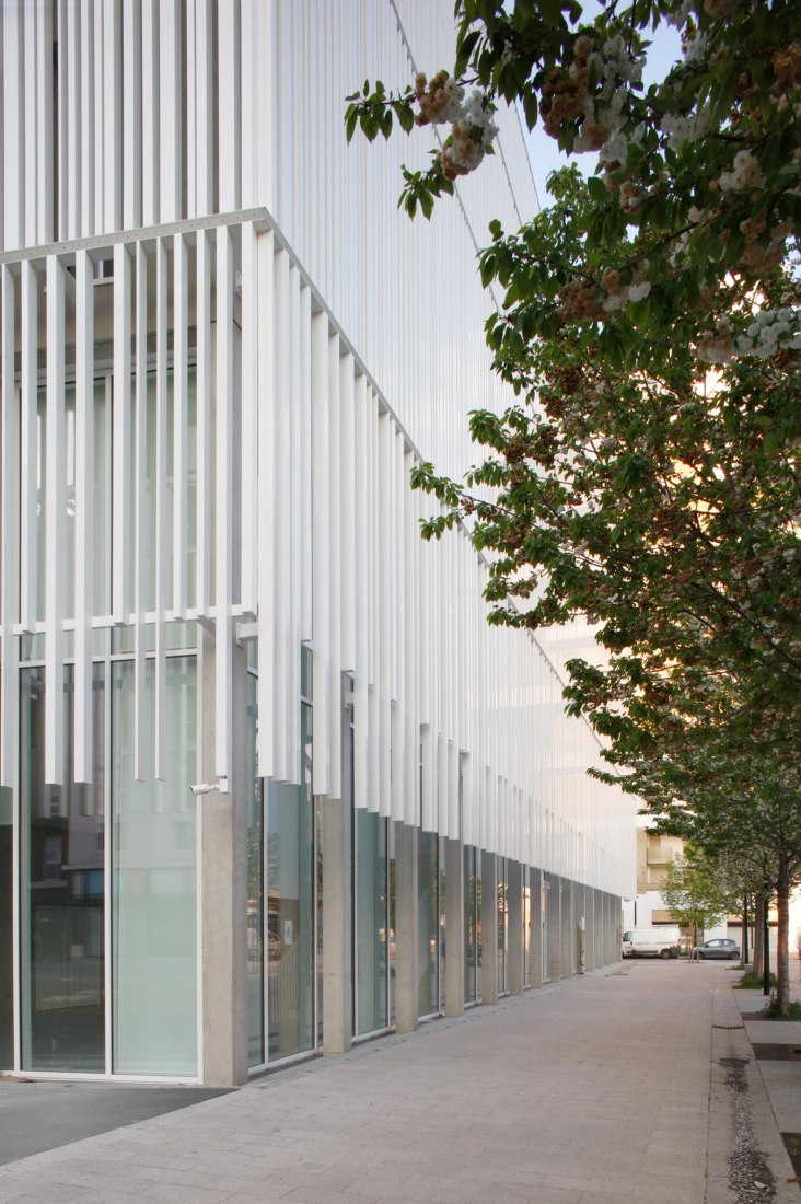 Conference Center, Condorcet Paris by K Architectures Sigwalt Herman. Photograph by Marc Dunile