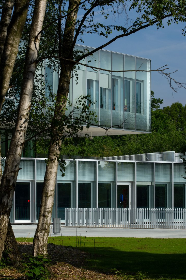 Chambre de Métiers et de l'Artisanat Hauts-De-France by KAAN Architecten and PRANLAS-DESCOURS architect & associates. Photograph by Antoine Guilhem Ducléon