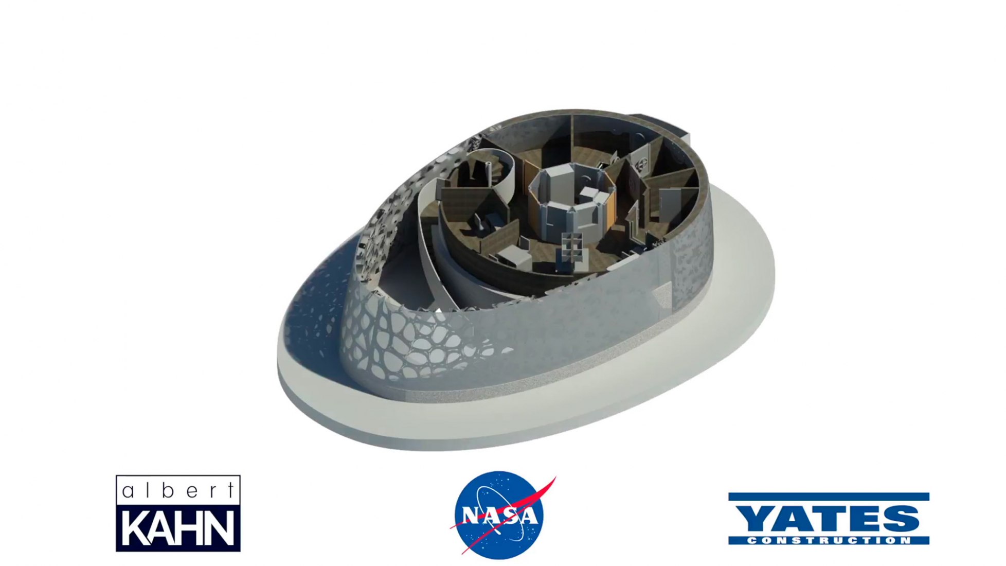 Team Kahn-Yates of Jackson, Mississippi, is the third-place winner in NASA’s 3D-Printed Habitat Challenge, Phase 3: Level 1 competition.