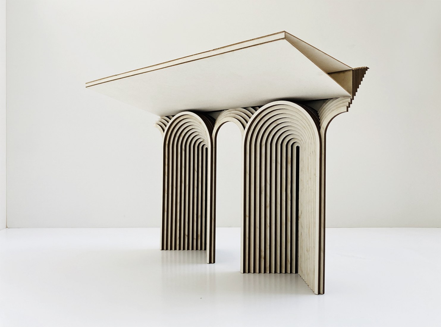 Maqueta. La Galilea de Saint-Maurice d'Angers por Kengo Kuma & Associates.
