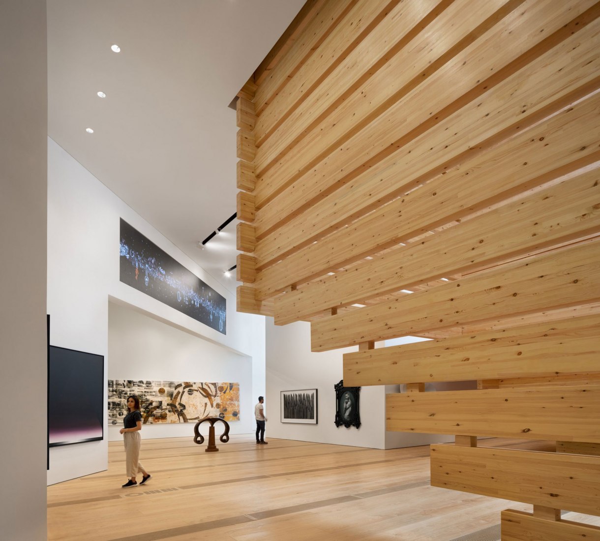 Odunpazarı Modern Museum by Kengo Kuma. Photograph by NAARO