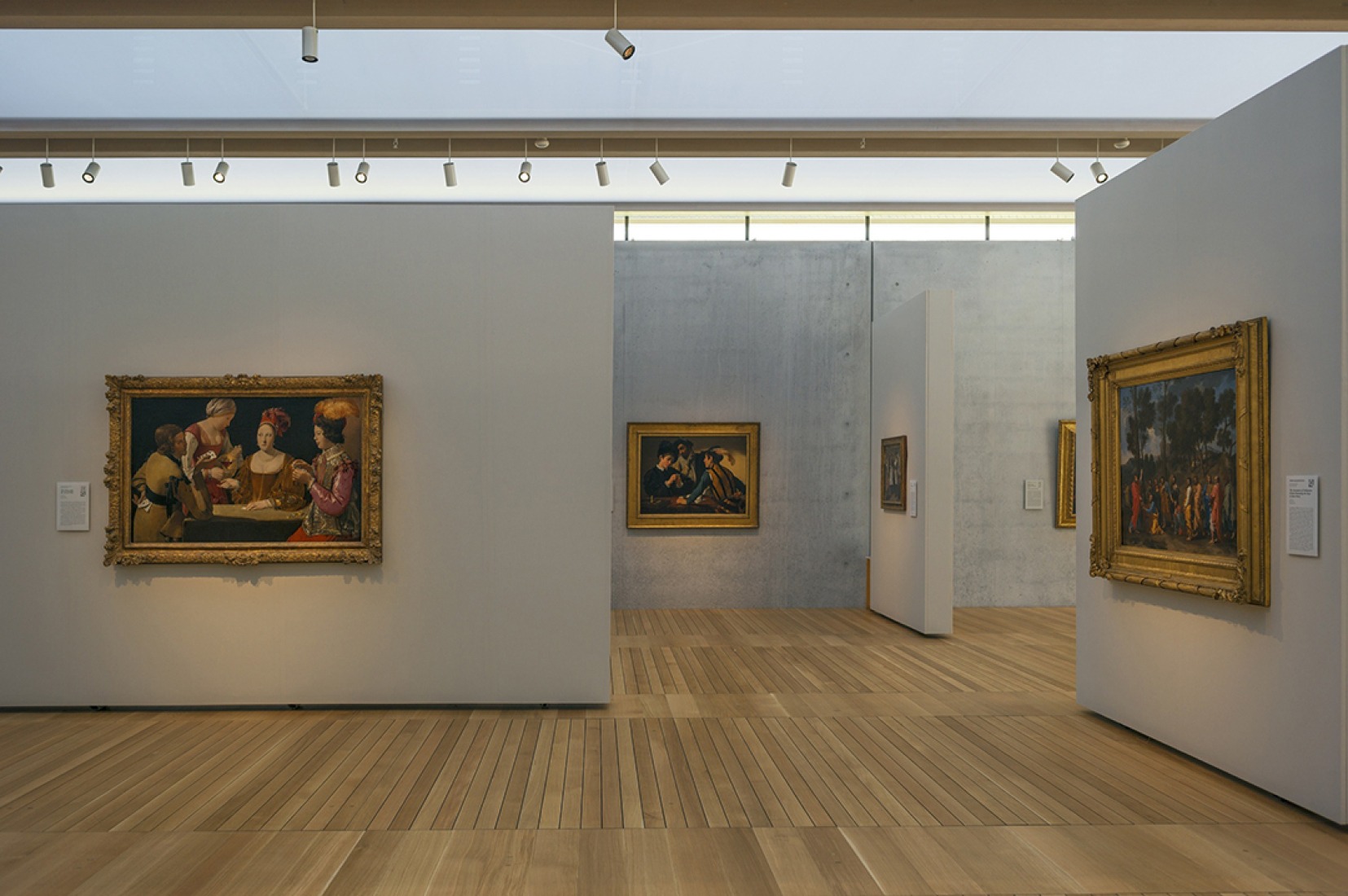 Galerías. Pabellón de Renzo Piano en el Museo de Arte Kimbell. Fotografía © Robert Polidori.