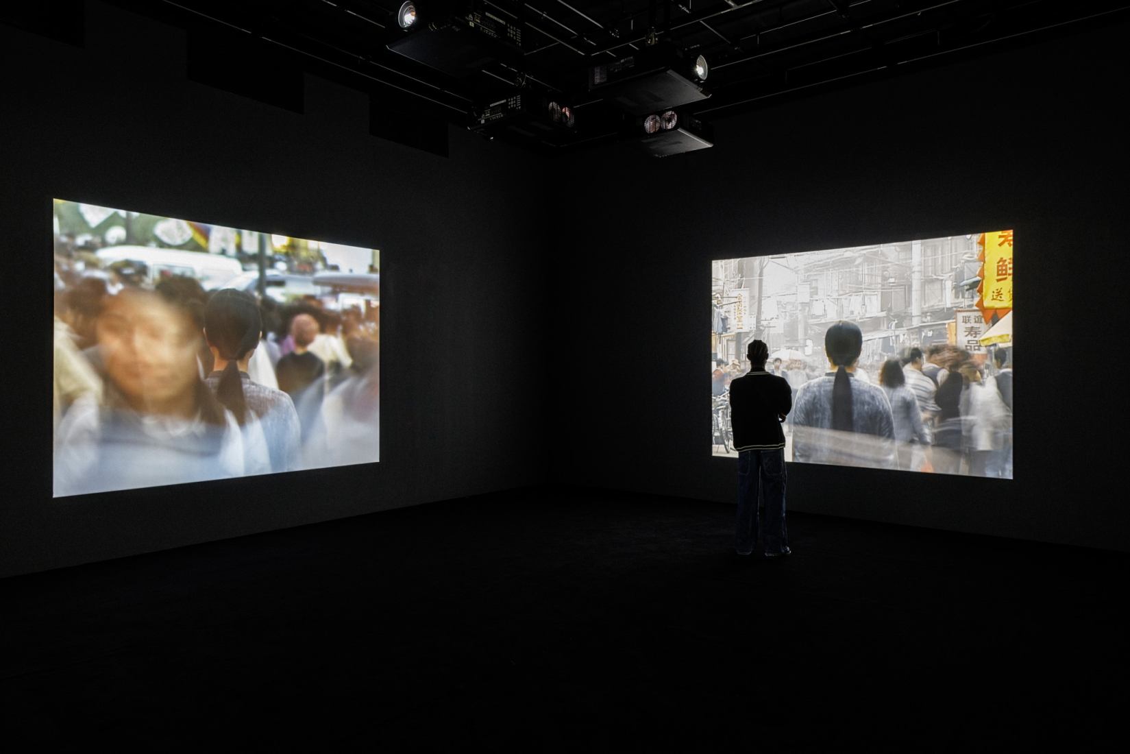 A Needle Woman, 1999‑2000 by Kimsooja. Photograph courtesy of Pinault Collection