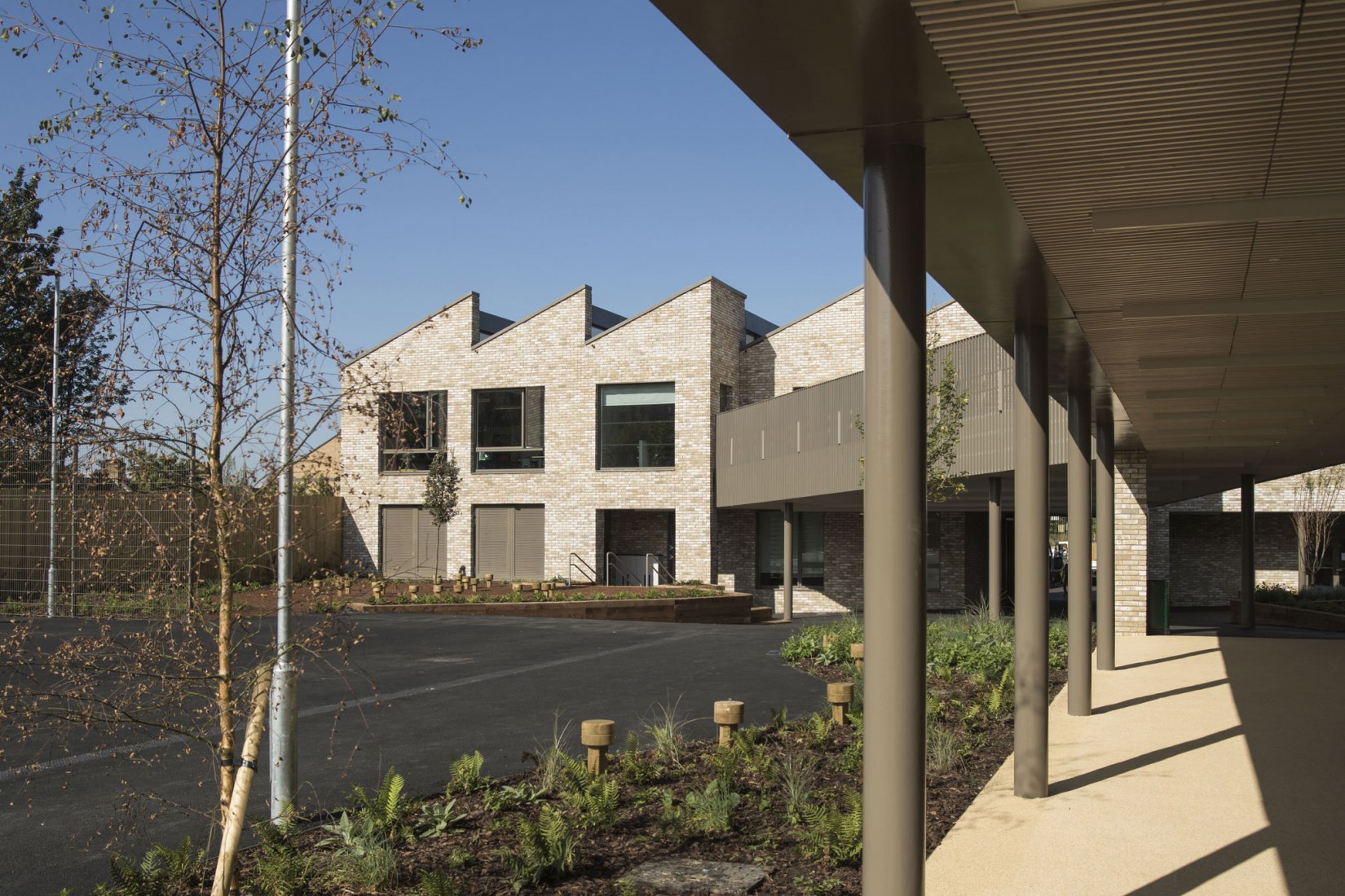 Kingsgate Primary Lower School by Maccreanor Lavington Architects. Photograph by Tim Crocker. Courtesy of RIBA