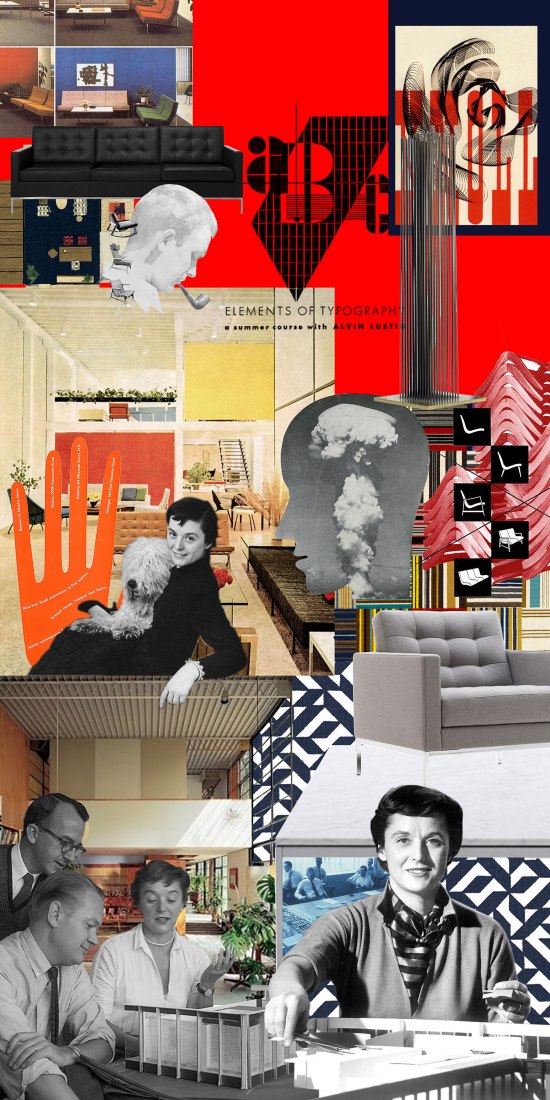 Collage Knoll. “Knoll Celebrates Bauhaus” por OMA / Ippolito Pestellini Laparelli. Imagen cortesía de OMA. 