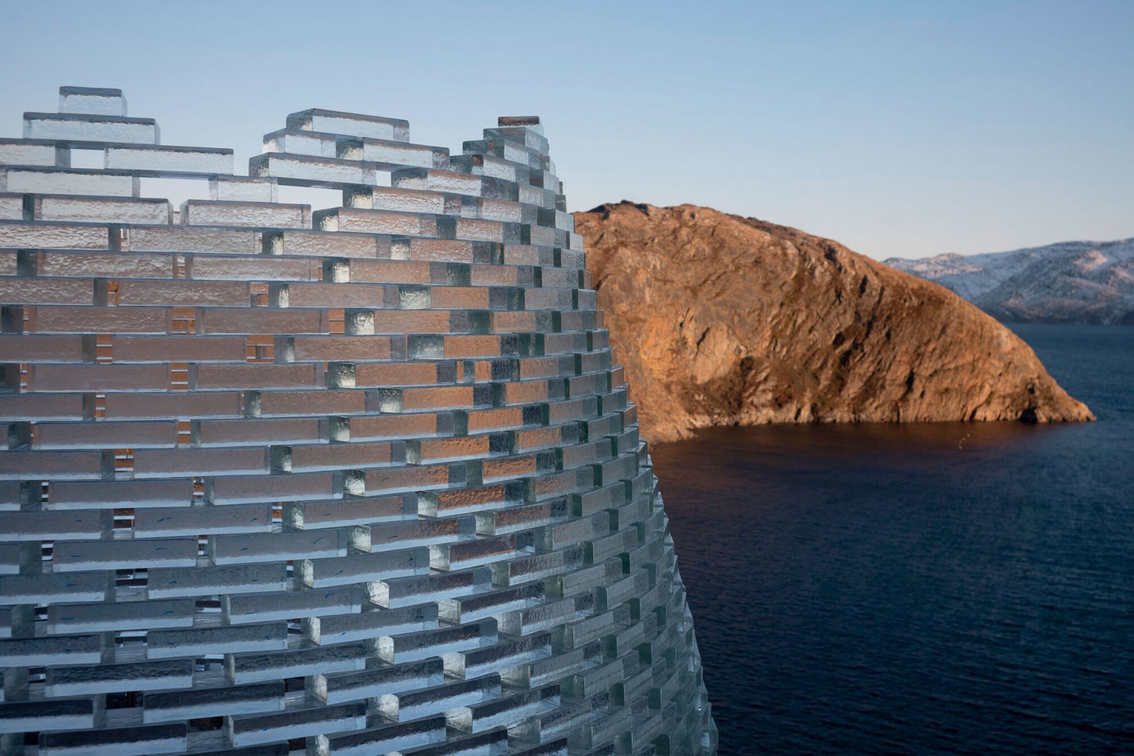 Qaammat pavilion by Konstantin Arkitekter. Photogrpah by Julien Lanoo