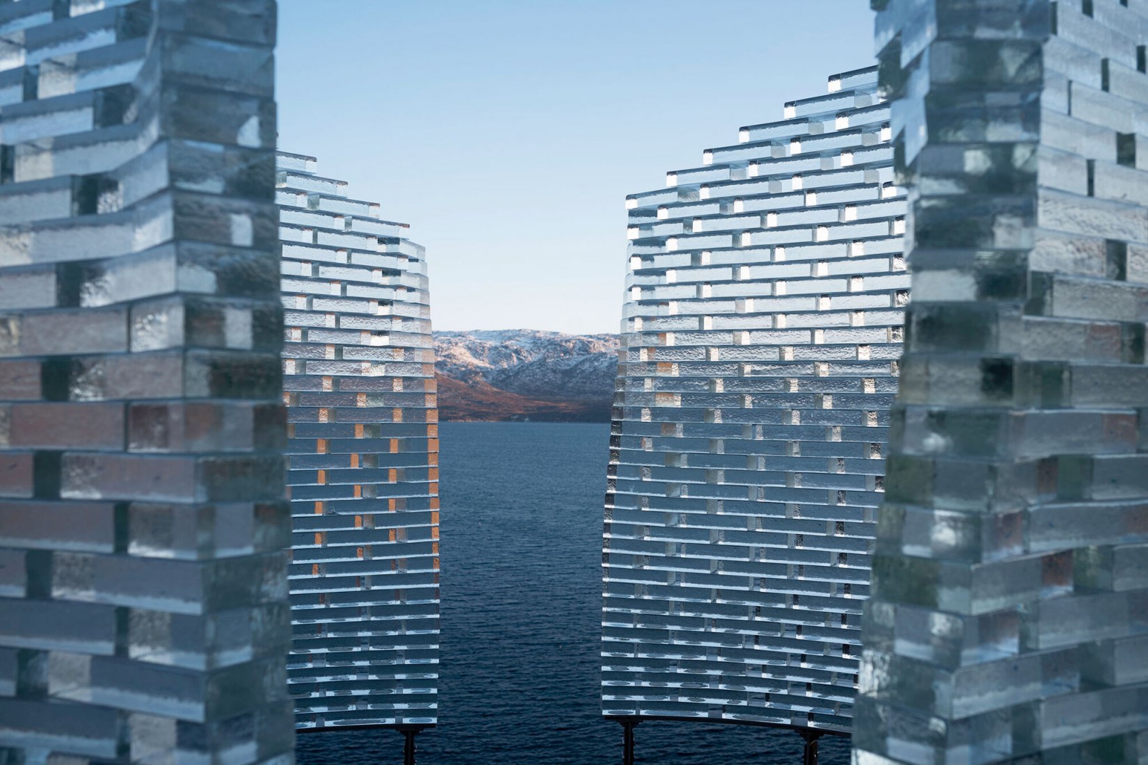 Qaammat pavilion by Konstantin Arkitekter. Photogrpah by Julien Lanoo