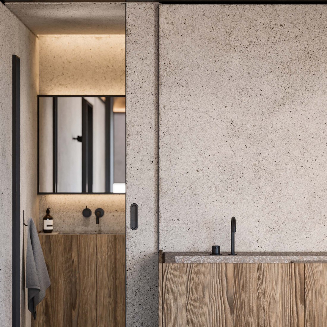 Hytte Cabins by Aylott & Van Tromp and Koto Design. Rendering by Merge Visualisation