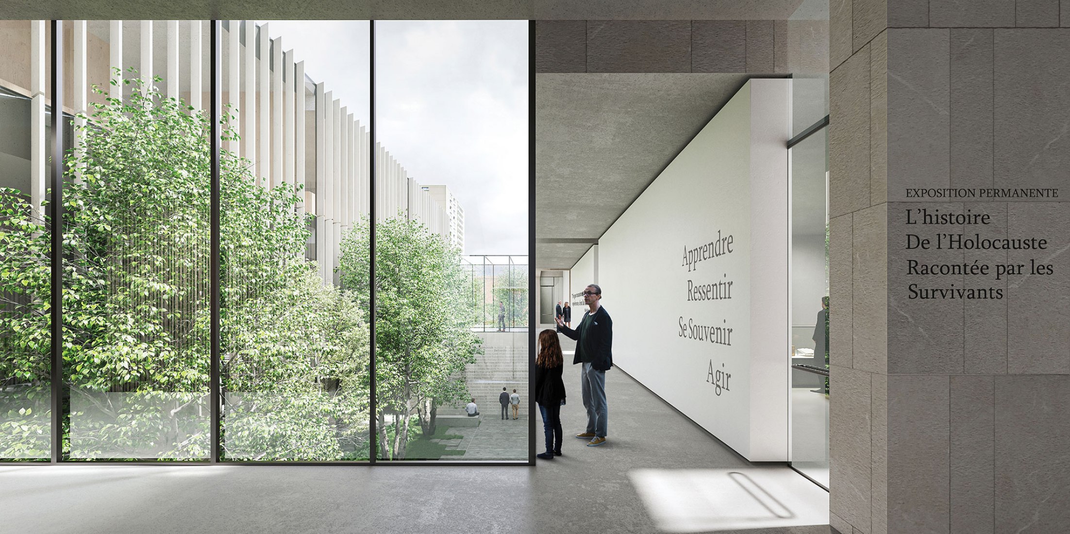 Montreal Holocaust Museum by KPMB Arch + Daoust Lestage Lizotte Stecker Arch.