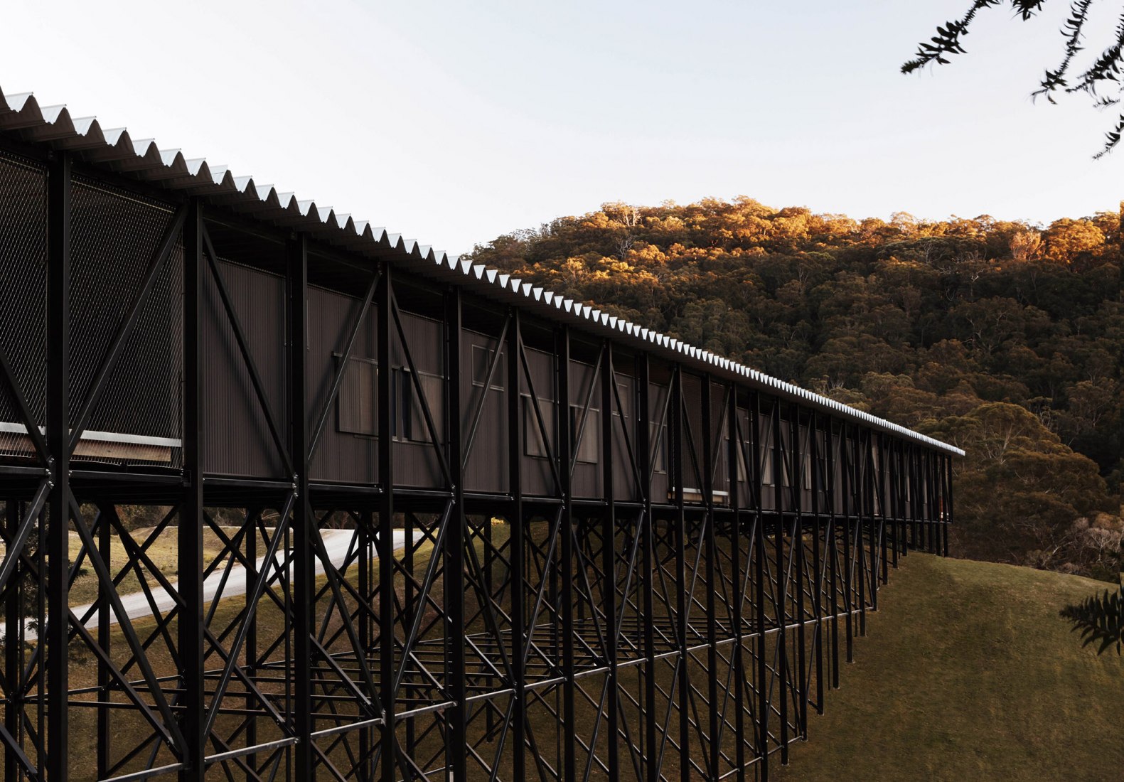 Bundanon Art Museum by Kerstin Thompson Architects (KTA). Photograph by Zan Wimberley.