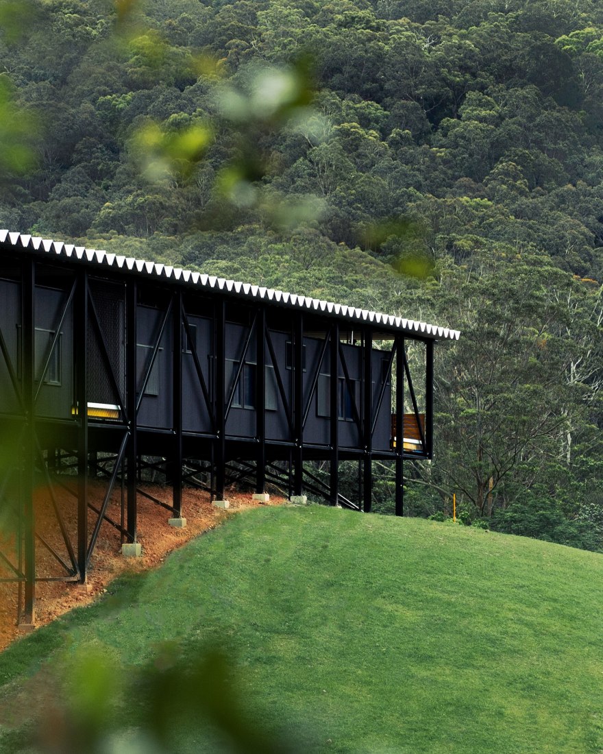 Bundanon Art Museum by Kerstin Thompson Architects (KTA). Photograph by Zan Wimberley.