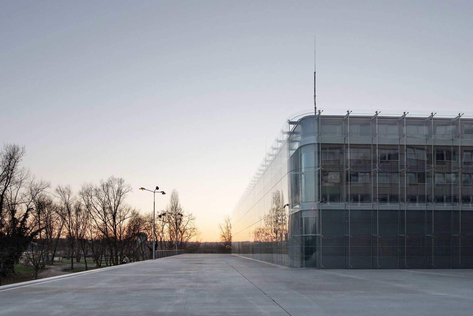 New Headquarters of the Faculty of Humanities, Charles University by Kuba & Pilař architekti. Photograph by David Korsa
