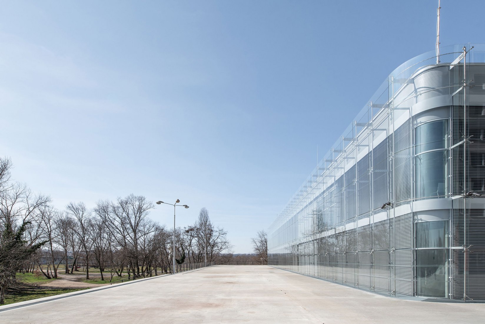 New Headquarters of the Faculty of Humanities, Charles University by Kuba & Pilař architekti. Photograph by David Korsa