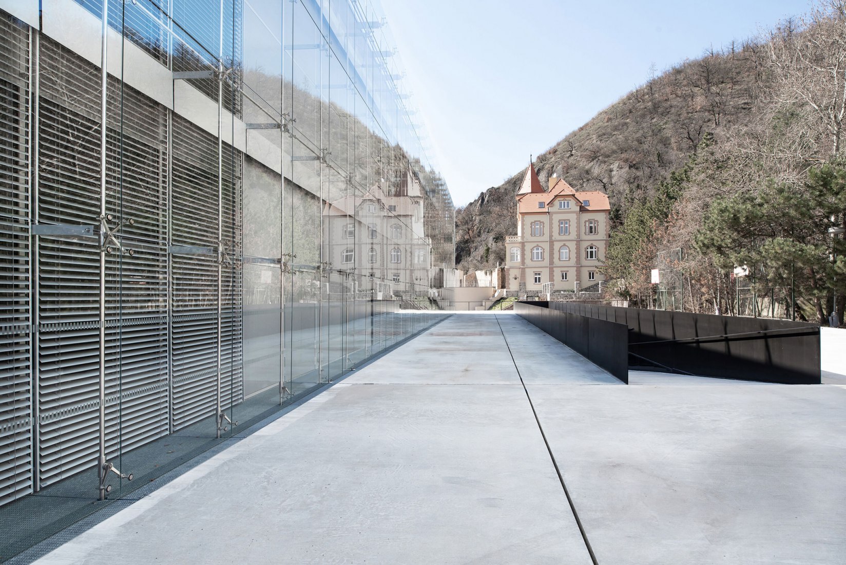 New Headquarters of the Faculty of Humanities, Charles University by Kuba & Pilař architekti. Photograph by David Korsa