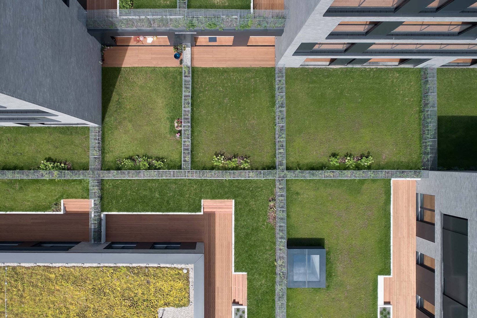 Four Houses in One by Kuba & Pilař architekti. Photograph by BoysPlayNice