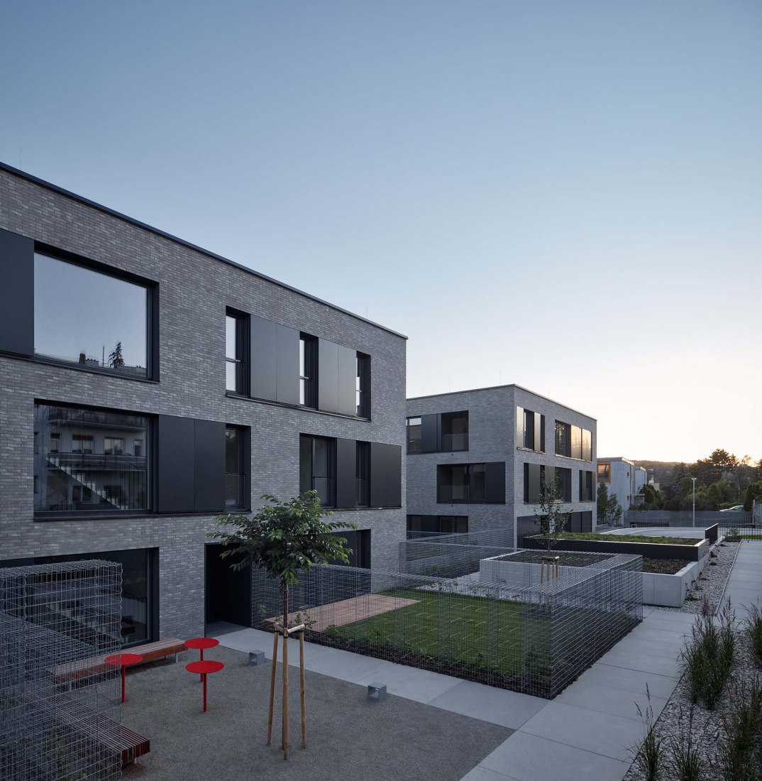 Four Houses in One by Kuba & Pilař architekti. Photograph by BoysPlayNice