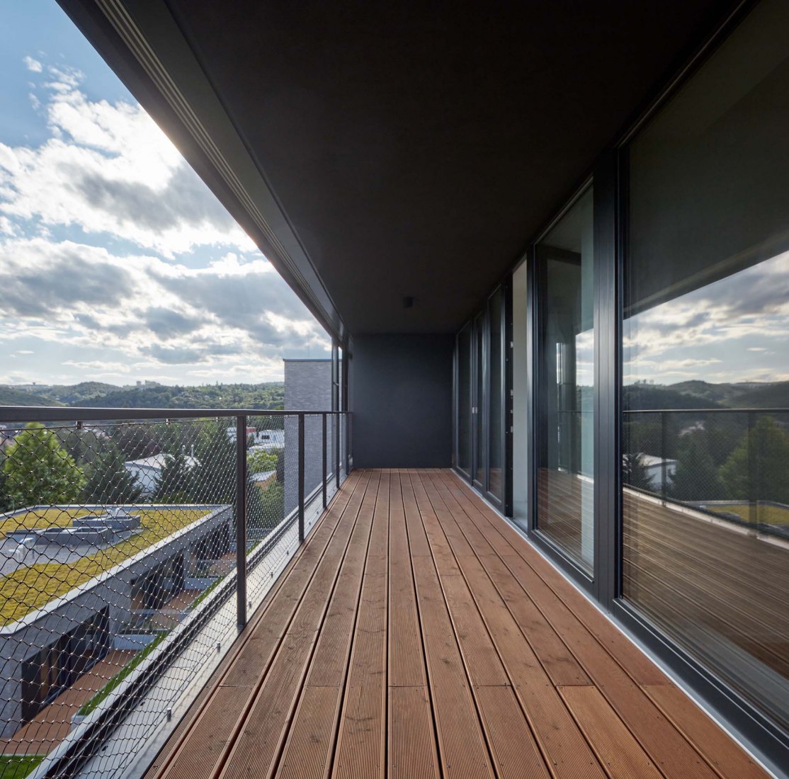 Four Houses in One by Kuba & Pilař architekti. Photograph by BoysPlayNice