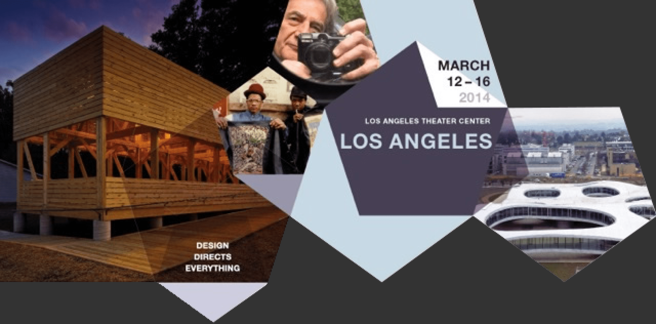 Cartel.Festival de Cine de Arquitectura y Diseño. Film Festival. Los Ángeles 2014.