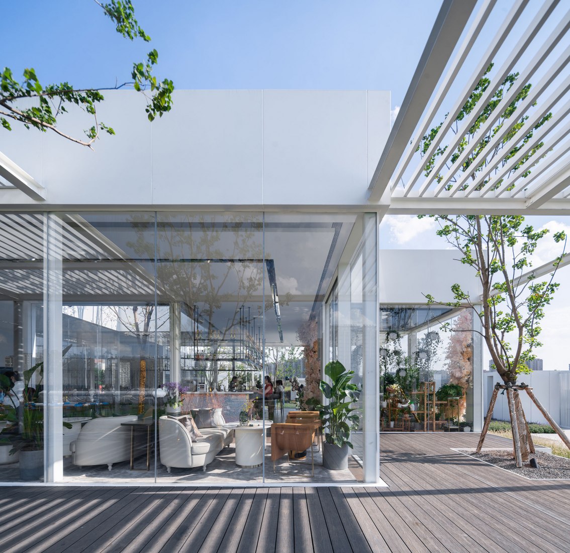 Free Spring Morning por Lacime Architects. Fotografía por SHANJIAN Photography Studio