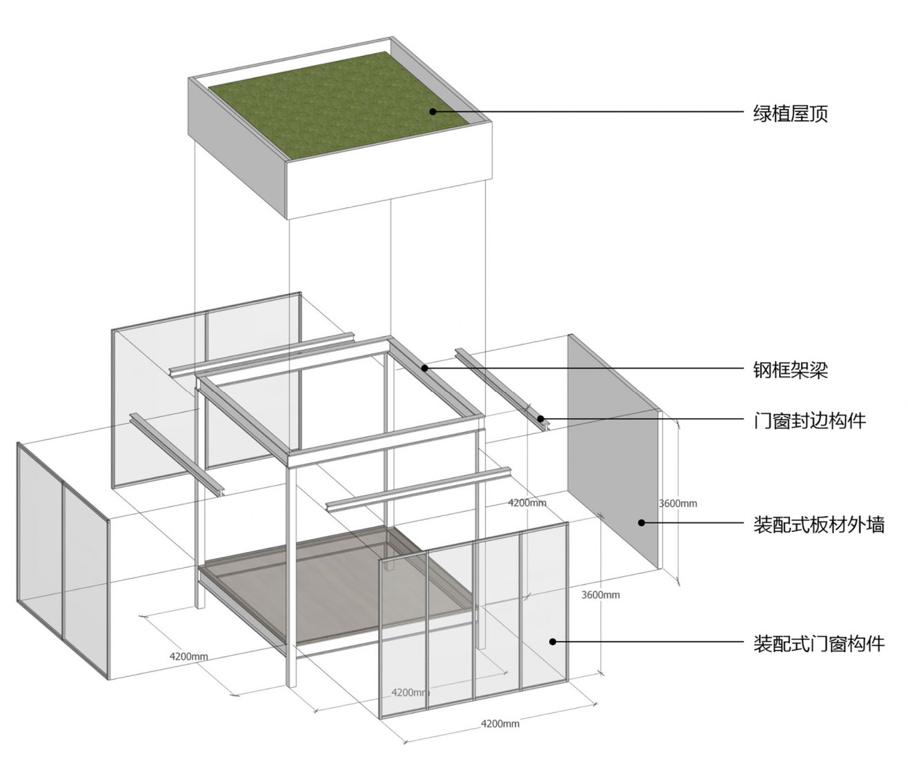 Esquema. Free Spring Morning por Lacime Architects