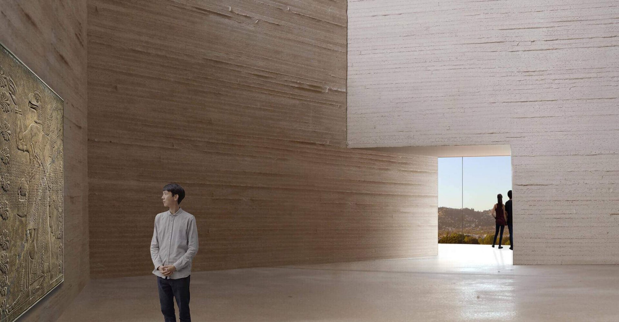 Visualización de Atelier Peter Zumthor & Partner/The Boundary.