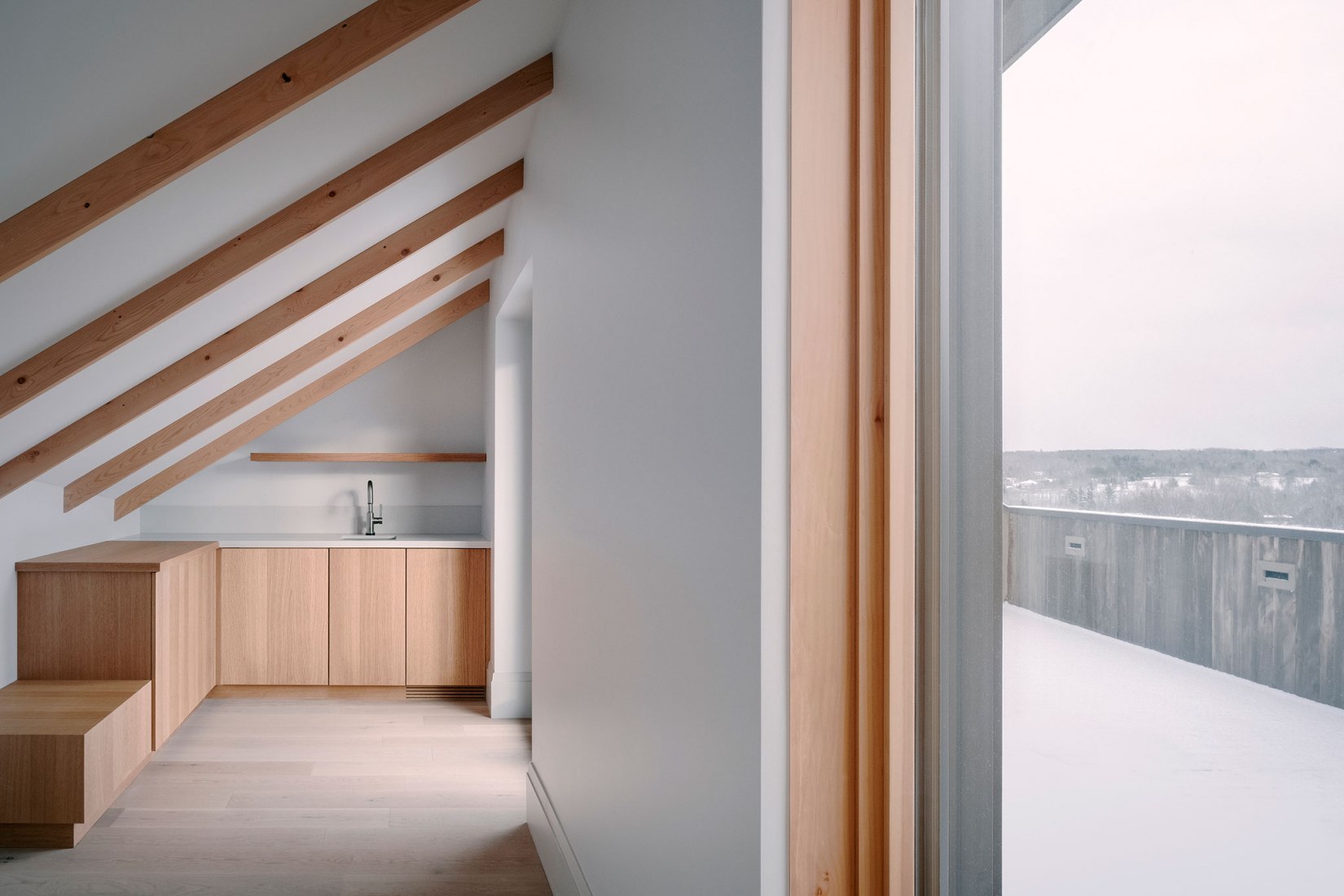 Virgin Vineyard House by LAMAS Architecture. Photograph by Félix Michaud.