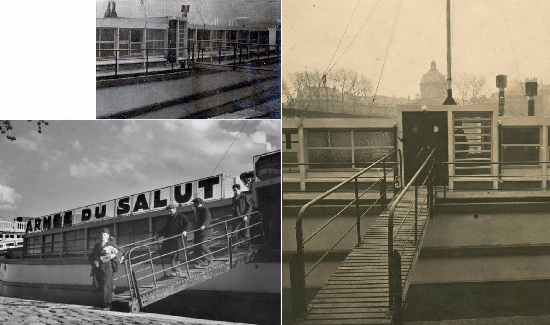 Asile Flottant por Le Corbusier.
