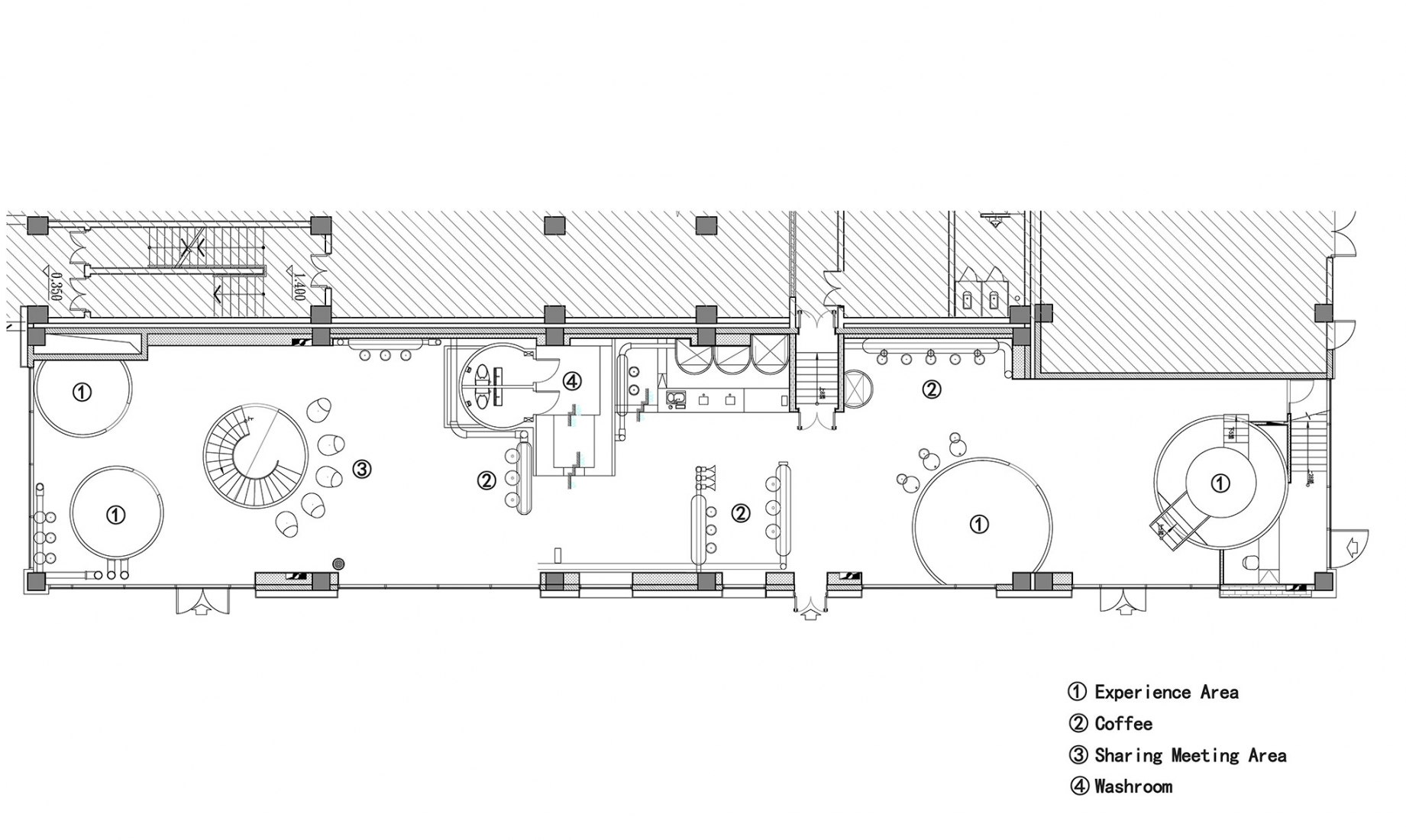 Planta baja. Ideas Lab por LI Xiang © SHAO Feng