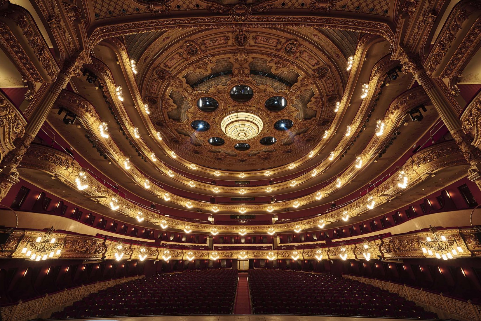 175 años del Gran Teatro del Liceo de Barcelona. Fotografía por Paco Amate