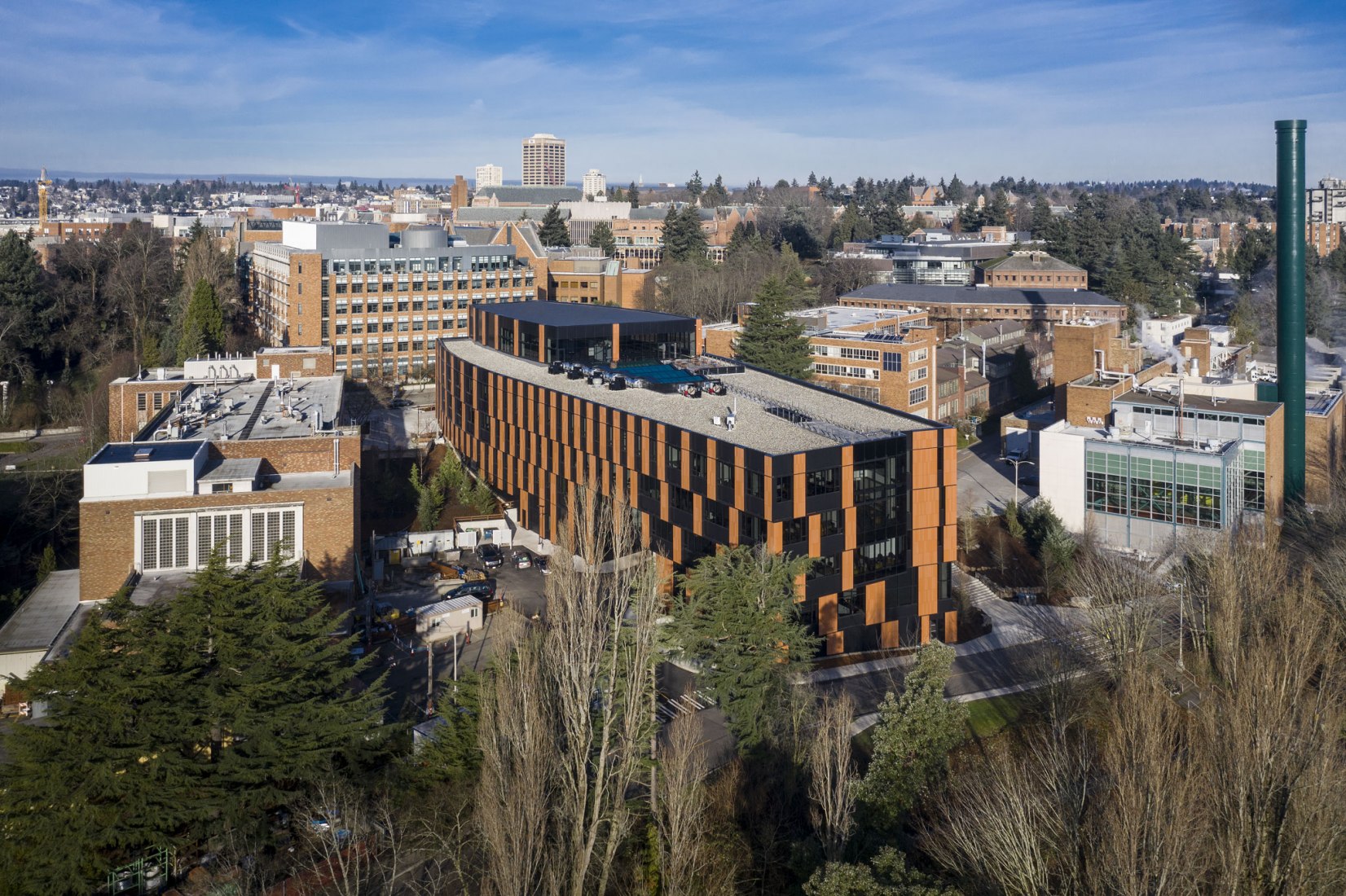 Centro de Ciencias de la Computación e Ingeniería Bill & Melinda Gates de la Universidad de Washington. Fotografía por Tim Griffith.