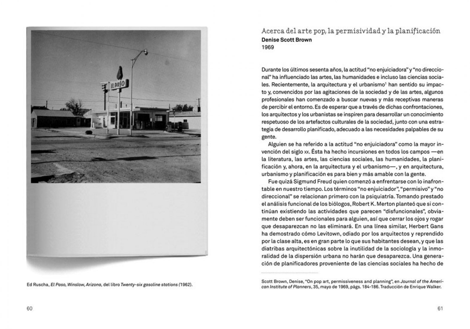 Páginas interiores, "lo ordinario" por Enrique Walker