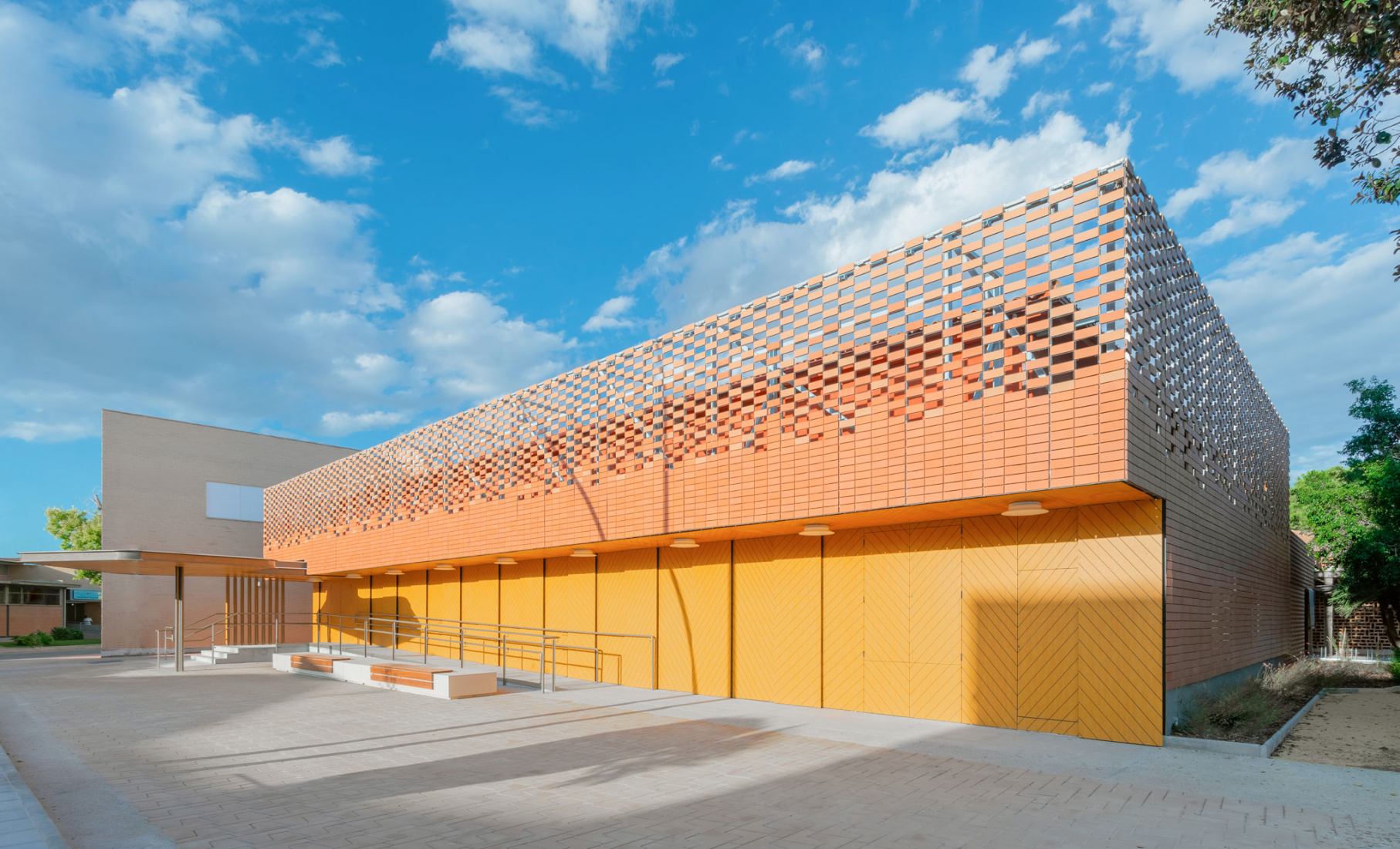 Centro Cívico Roldán por López+Aroca Arquitectura. Fotografía por Pedro Noguera