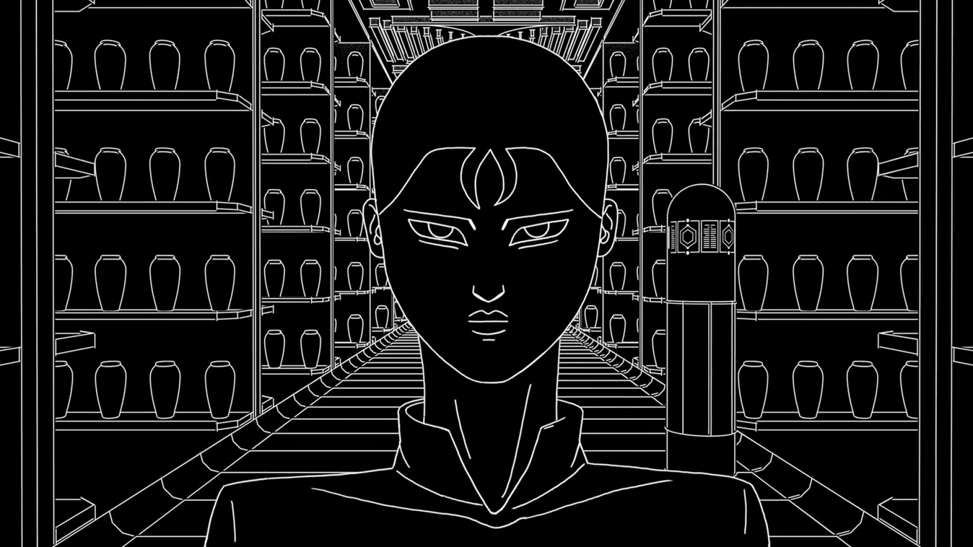 Videoclip para "Anvil" de Lorn. Captura de pantalla