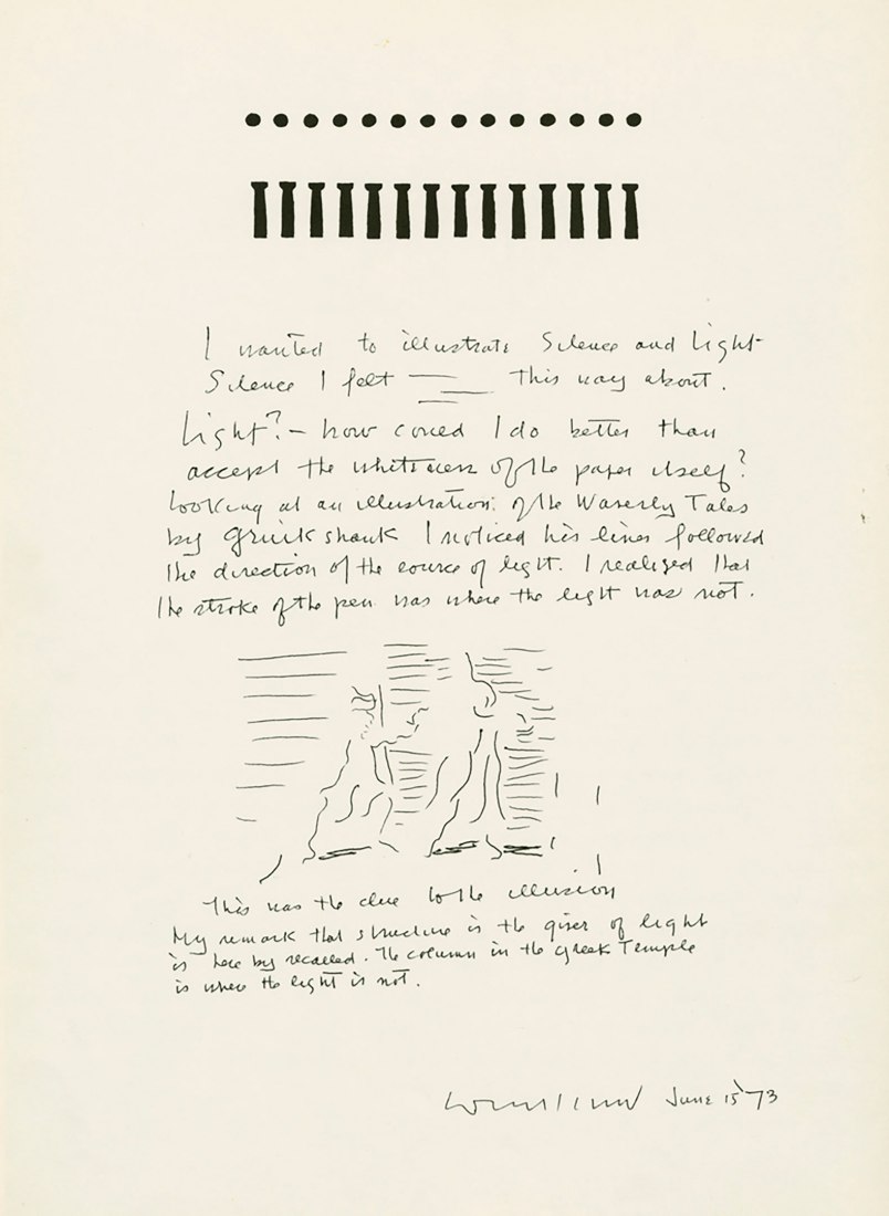 Campaign to reissue 'The Notebooks and Drawings of Louis I. Kahn'. Image courtesy of Designers & Books