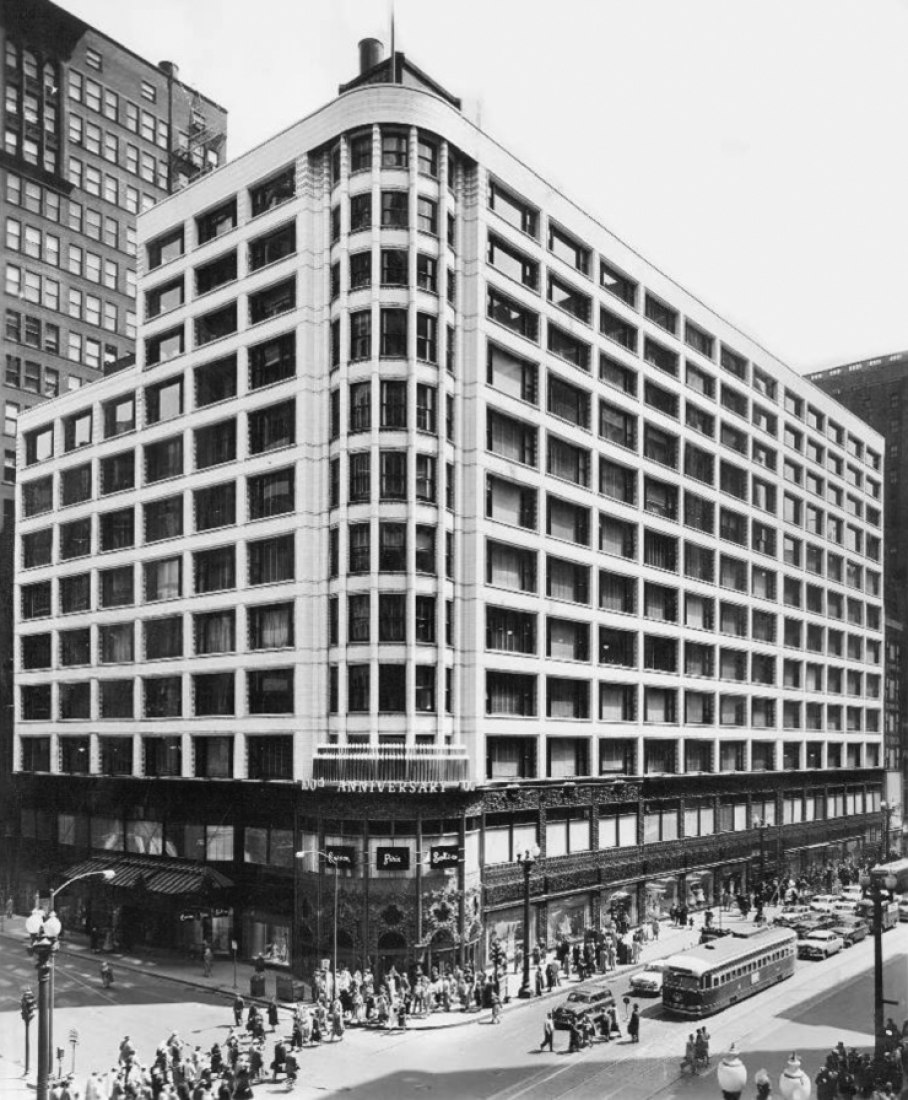 Louis Sullivan y la Escuela de Chicago Los Almacenes Carson Sobre