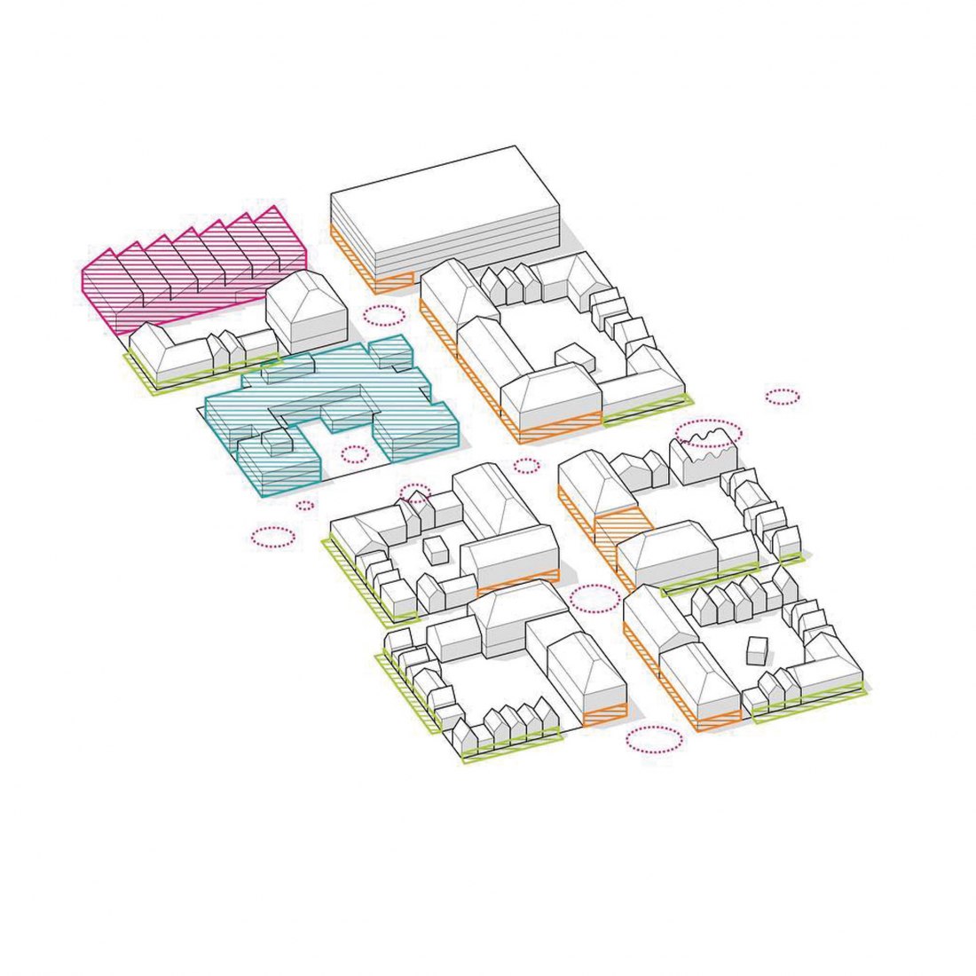 Lively and active city. Riihimäki Station Area Master Plan by Arkkitehdit LSV, Jolma Architects, TUPA architecture, Nomaji maisema-arkkitehdit, and Ramboll Finland. 