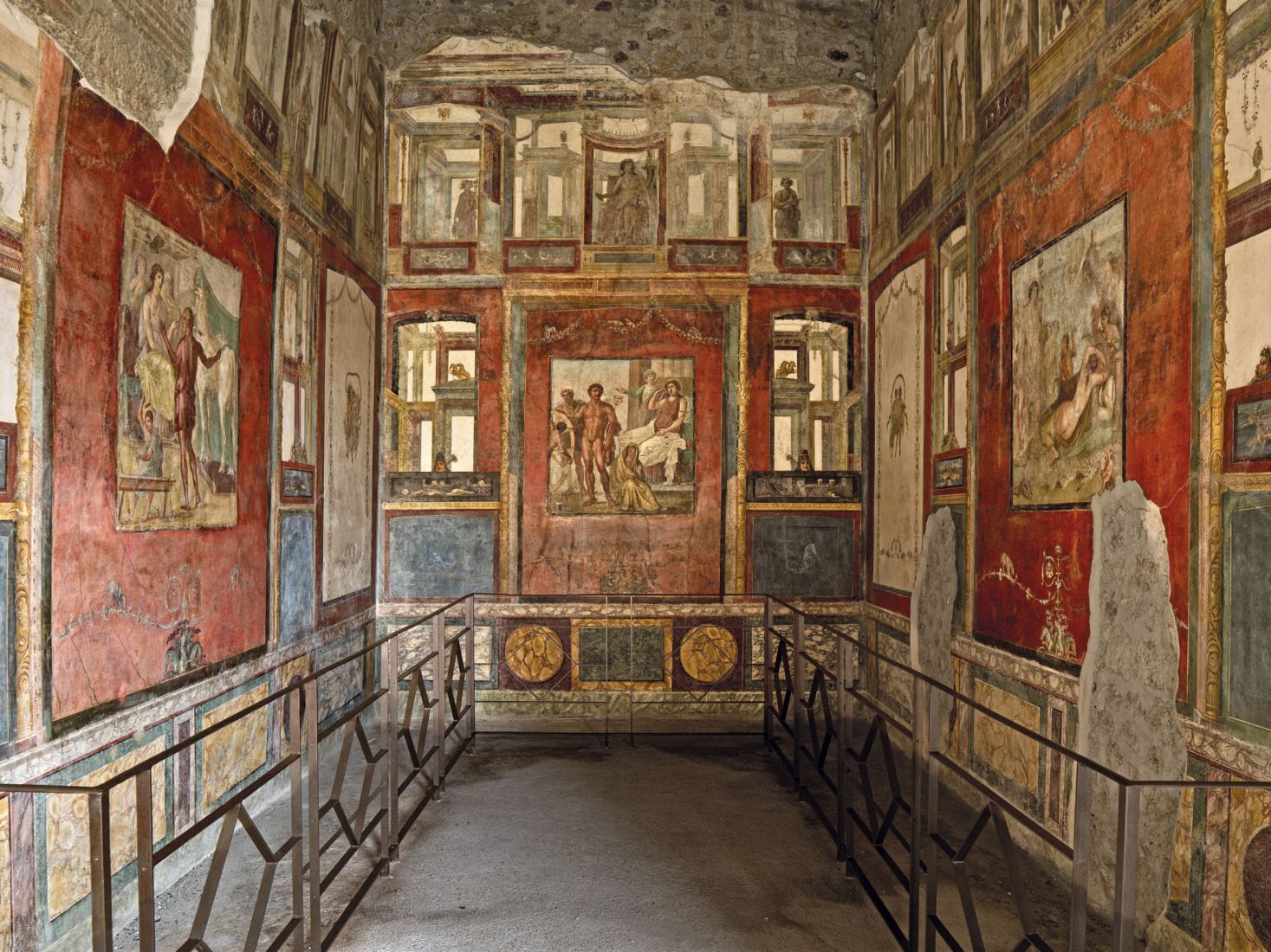 Casa dei Vettii 04. Pompeii by Luigi Spina. Photography by Luigi Spina.