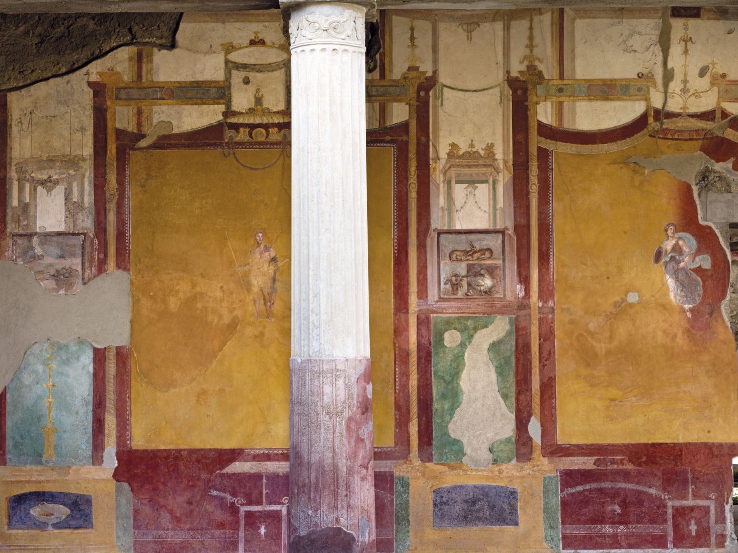 Casa Dioscuri. Pompeii by Luigi Spina. Photography by Luigi Spina.