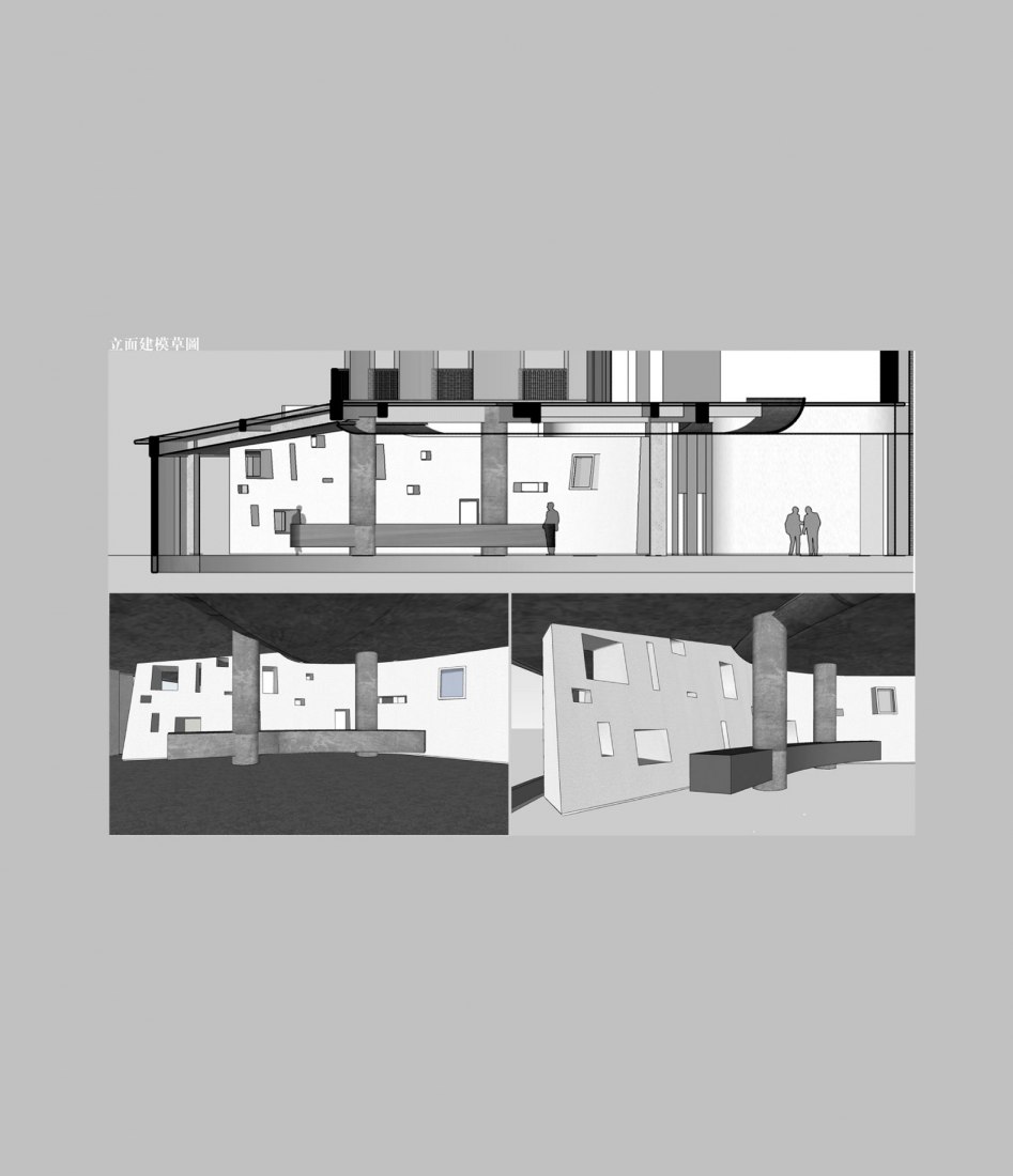 Interior elevations. DongFengYun Hotel Mi'Le — MGallery by Luo Xu + CCD.