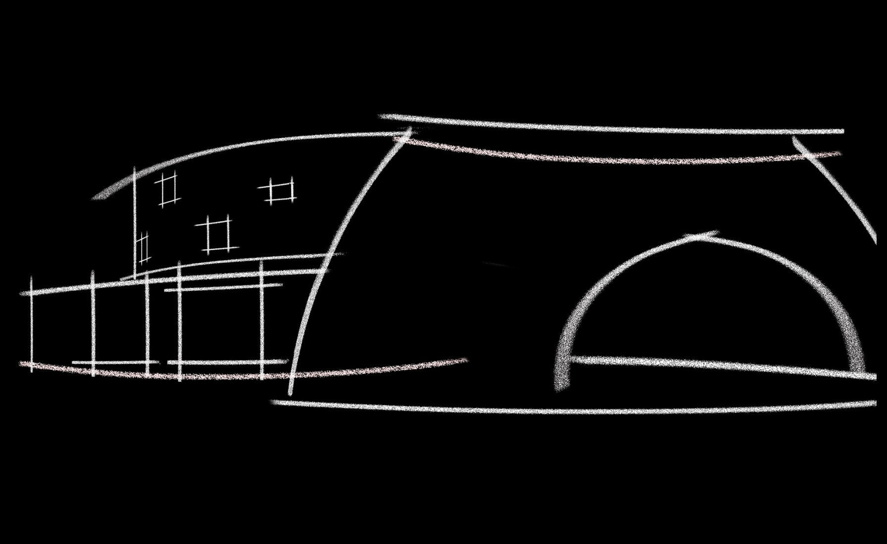 Sketch. DongFengYun Hotel Mi'Le — MGallery by Luo Xu + CCD.