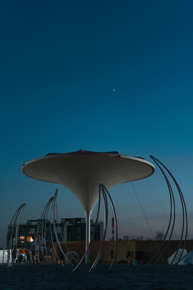 The city of time for the Aranya Theater Festival by Ma Yansong. Image courtesy by Aranya Theater Festival, MAD Architects Qi Ziying.