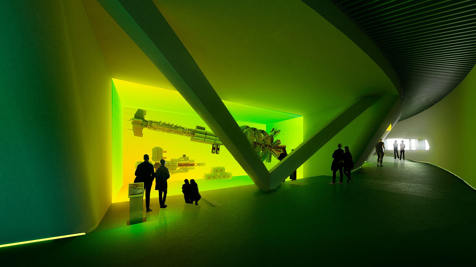 Rendering. The Hainan Science Museum by Ma Yansong/MAD Architects.