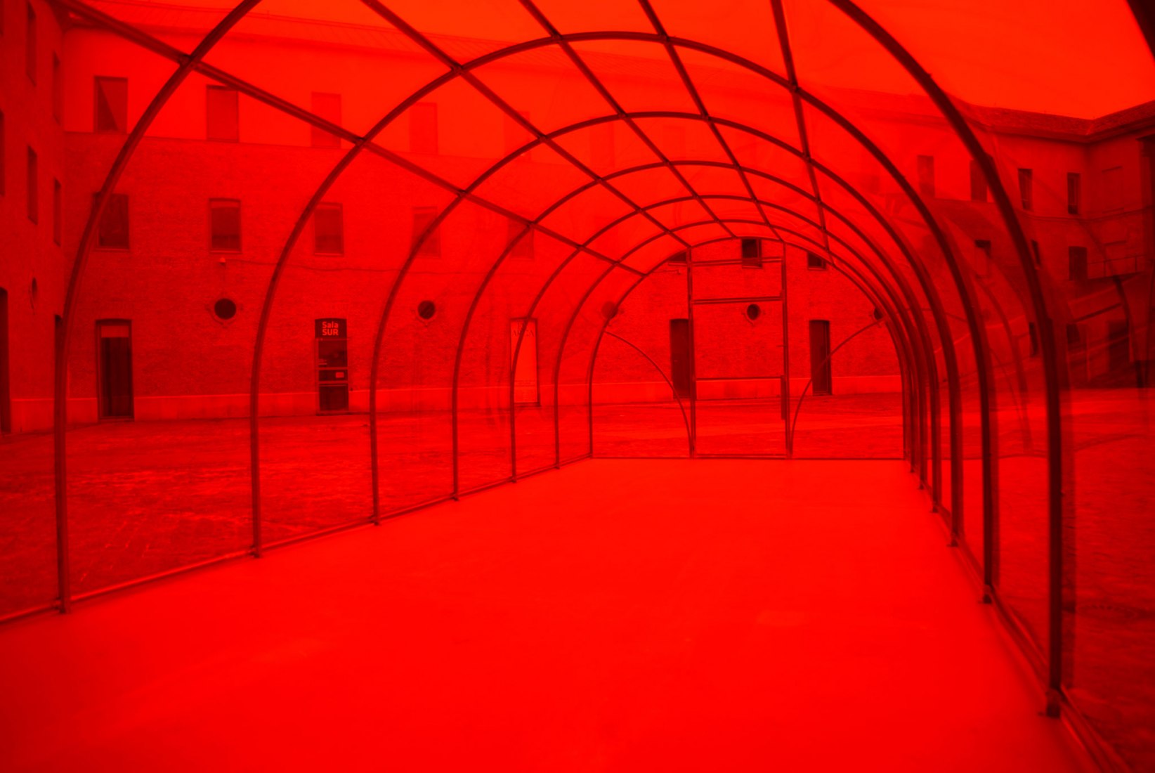 Invernadero Rojo by Patrick Hamilton. Photograph courtesy of MadBlue.