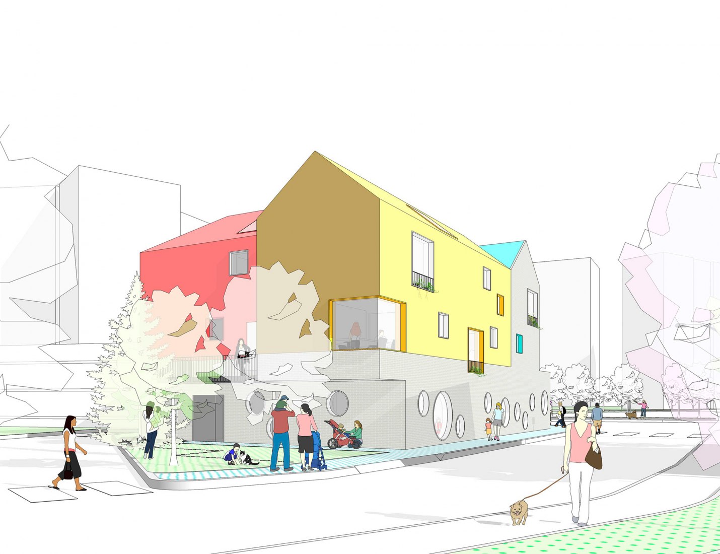 Maebong Daycare Center by Daniel Valle Architects
