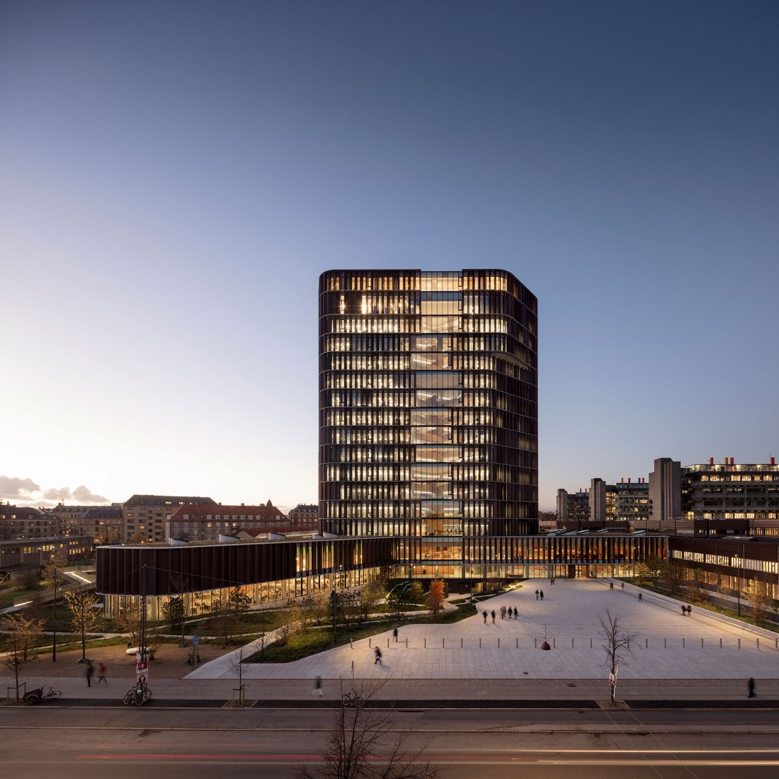 The Maersk Tower by C.F. Møller Architects. Photograph © Adam Mørk 